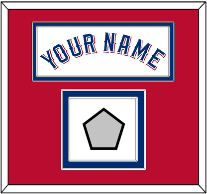 Texas Name & World Series Champions Patch - Home White (2020-2023) - Signature Tier 4
