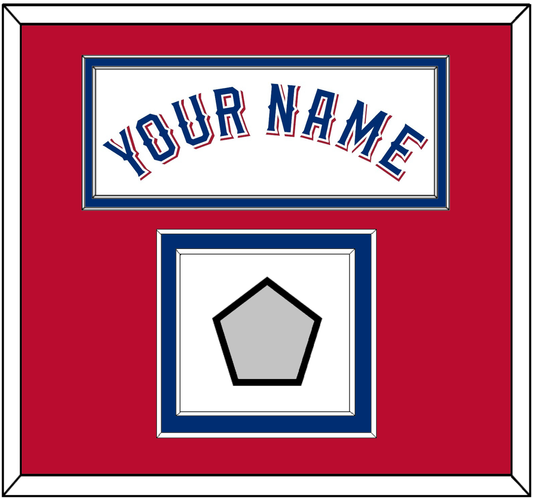 Texas Name & World Series Champions Patch - Home White (2020-2023) - Signature Tier 4