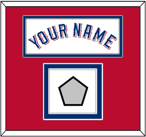 Texas Name & World Series Champions Patch - Home White (2020-2023) - Double Mat 4