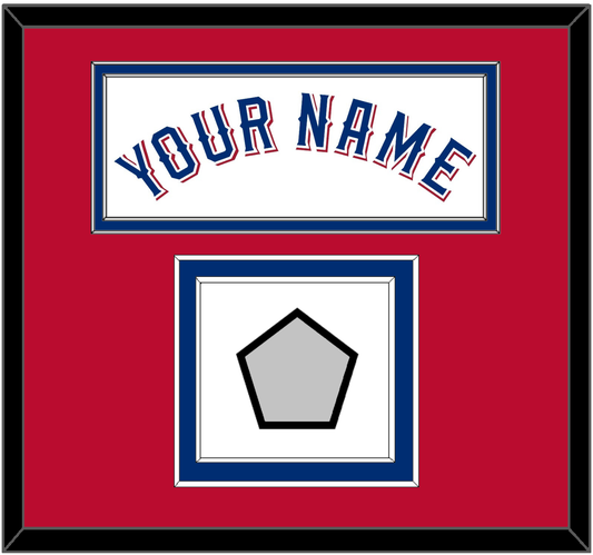 Texas Name & World Series Jersey Patch - Home White (2020-2023) - Signature Tier 4