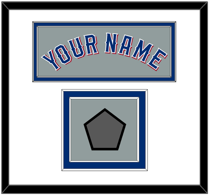 Texas Name & World Series Jersey Patch - Road Gray (2020-2023) - Signature Tier 1