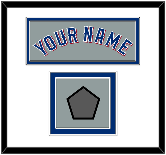 Texas Name & World Series Champions Patch - Road Gray (2020-2023) - Signature Tier 1