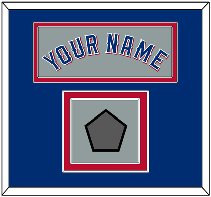 Texas Name & World Series Champions Patch - Road Gray (2020-2023) - Signature Tier 3