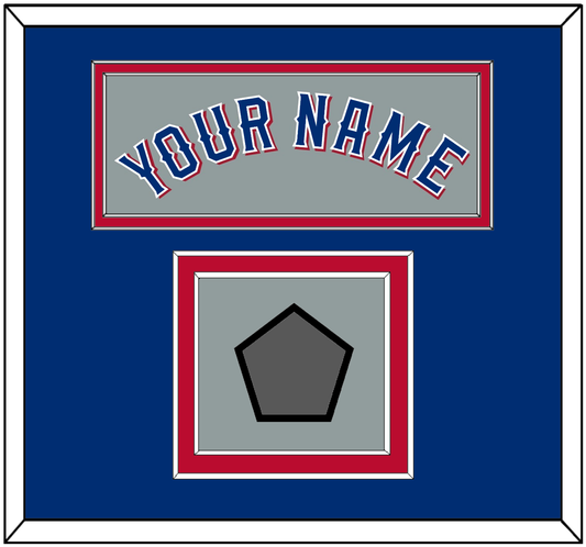Texas Name & World Series Champions Patch - Road Gray (2020-2023) - Signature Tier 3