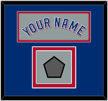 Texas Name & World Series Jersey Patch - Road Gray (2020-2023) - Signature Tier 3