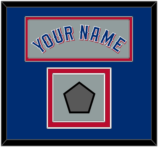 Texas Name & World Series Champions Patch - Road Gray (2020-2023) - Signature Tier 3