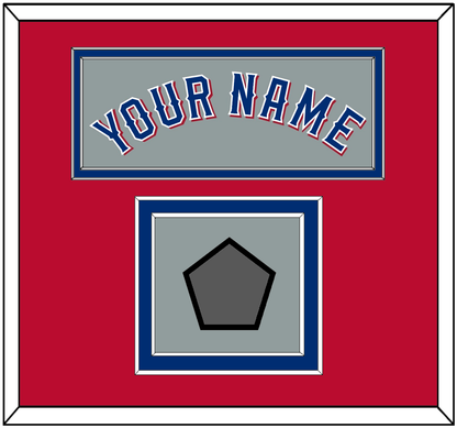 Texas Name & World Series Champions Patch - Road Gray (2020-2023) - Signature Tier 4