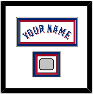 Texas Name & World Series Champions Patch - Home White (2020-2023) - Triple Mat 1