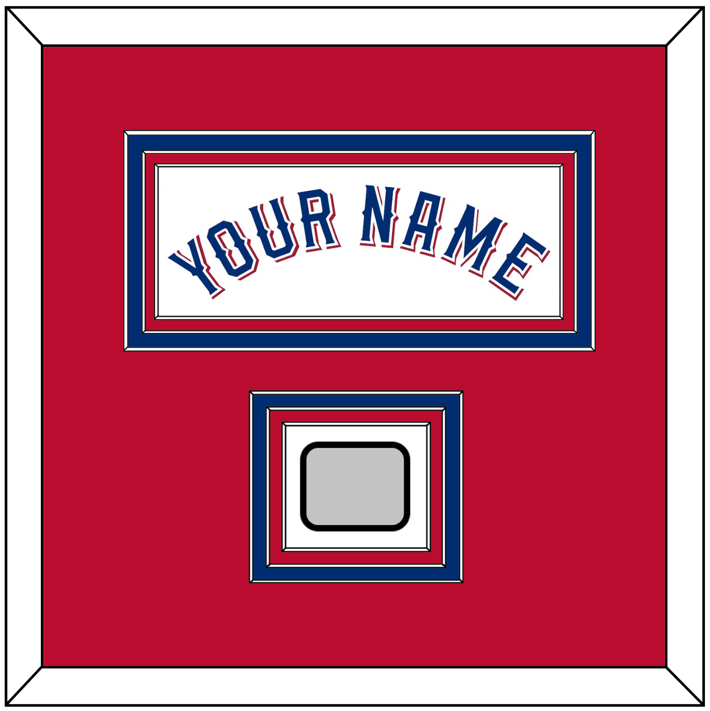 Texas Name & World Series Champions Patch - Home White (2020-2023) - Premier Tier 3