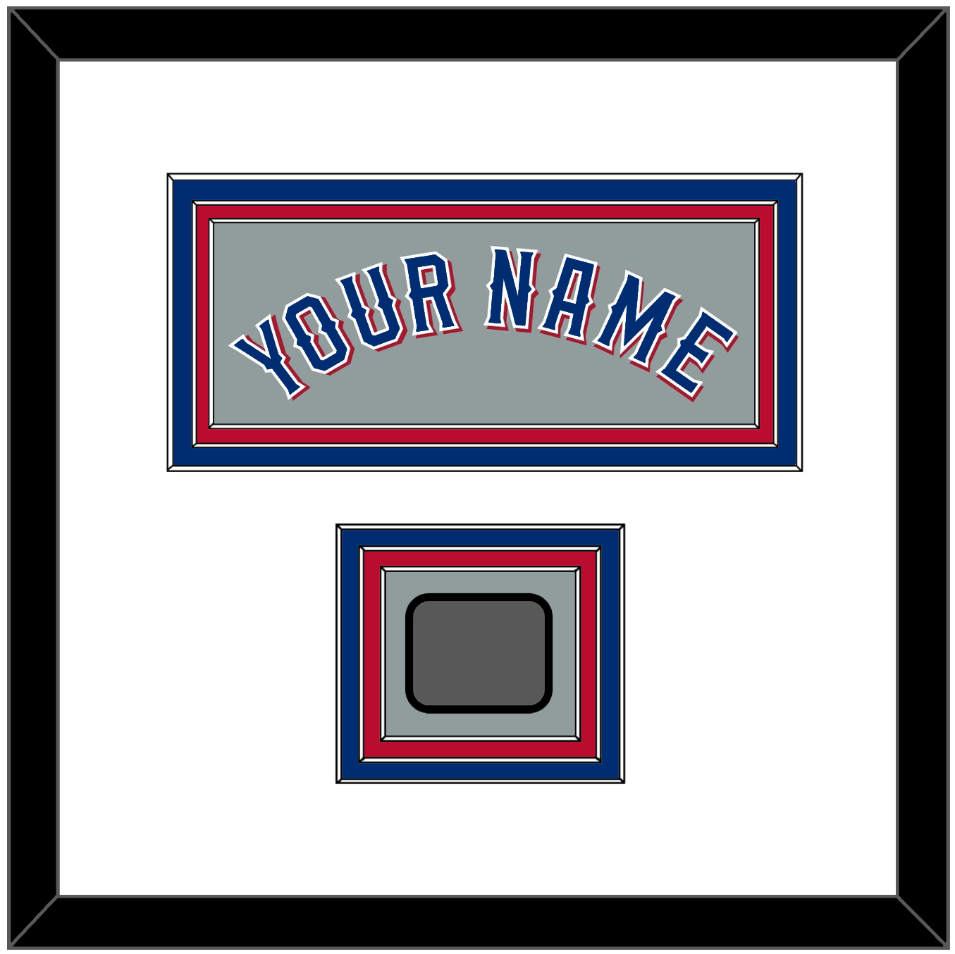 Texas Name & World Series Champions Patch - Road Gray (2020-2023) - Premier Tier 1
