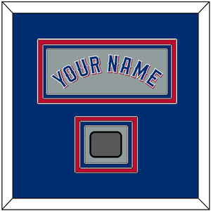 Texas Name & World Series Champions Patch - Road Gray (2020-2023) - Triple Mat 2