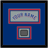 Texas Name & World Series Champions Patch - Road Gray (2020-2023) - Triple Mat 2