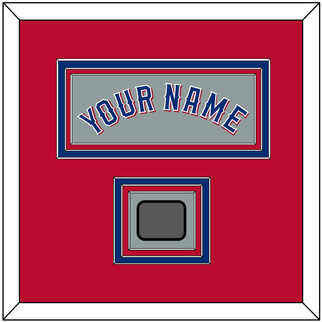 Texas Name & World Series Champions Patch - Road Gray (2020-2023) - Premier Tier 3