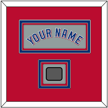 Texas Name & World Series Champions Patch - Road Gray (2020-2023) - Premier Tier 3