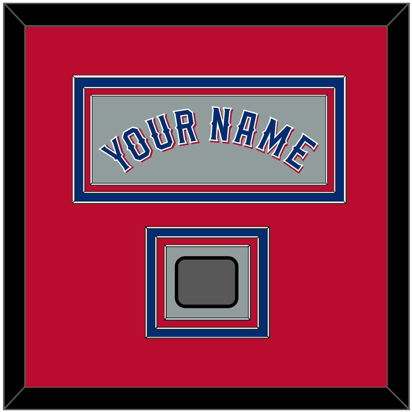 Texas Name & World Series Jersey Patch - Road Gray (2020-2023) - Premier Tier 3