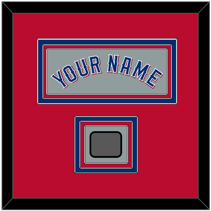 Texas Name & World Series Jersey Patch - Road Gray (2020-2023) - Premier Tier 3