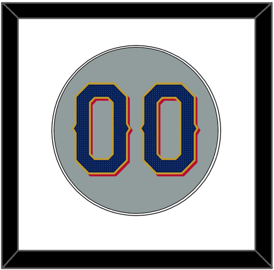 Texas Number - Road Gray - Essential Tier 1