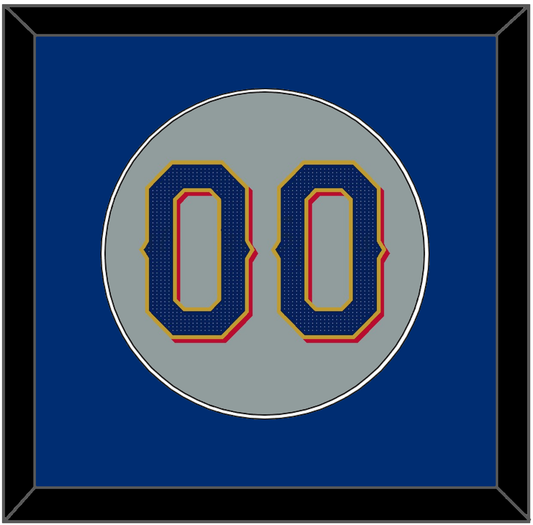 Texas Number - Road Gray - Essential Tier 2