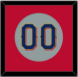 Texas Number - Road Gray - Single Mat 3