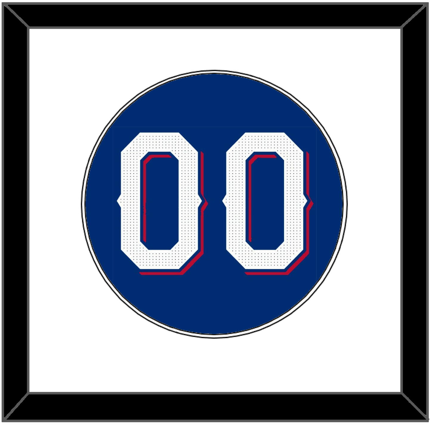 Texas Number - Alternate Blue - Essential Tier 1