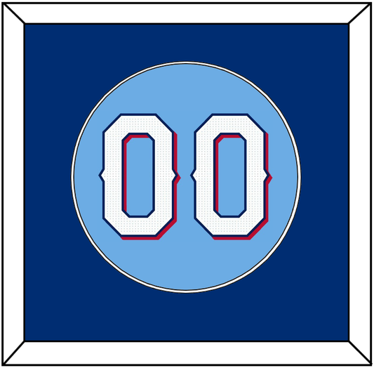 Texas Number - Alternate Powder Blue - Essential Tier 2