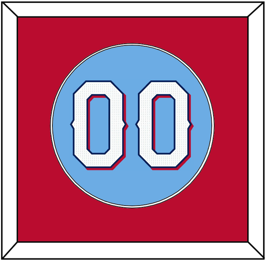 Texas Number - Alternate Powder Blue - Essential Tier 3