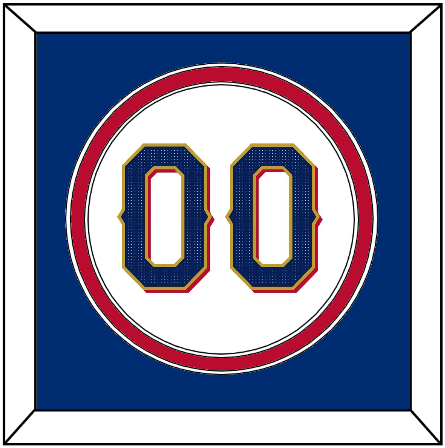 Texas Number - Home White - Signature Tier 3