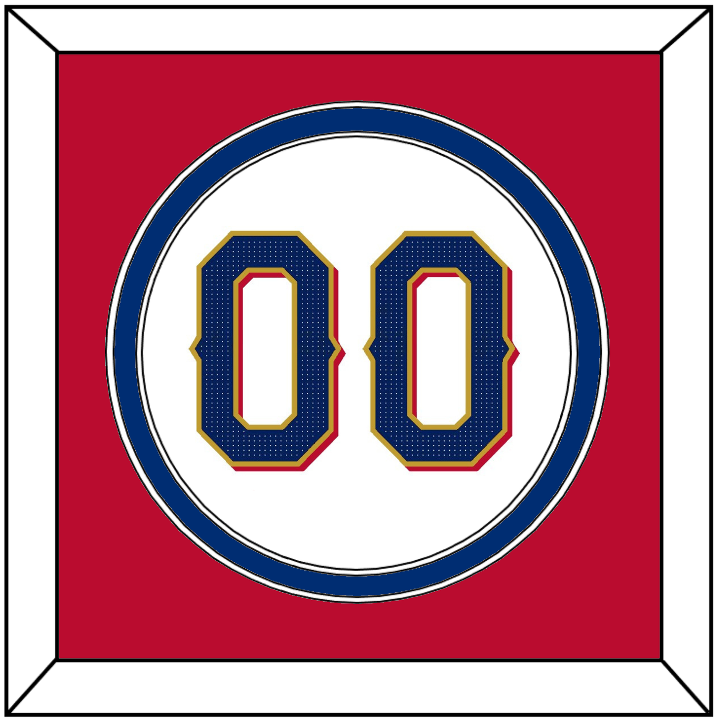 Texas Number - Home White - Signature Tier 4