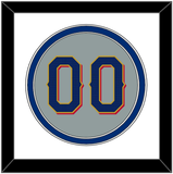 Texas Number - Road Gray - Double Mat 1