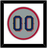 Texas Number - Road Gray - Double Mat 2