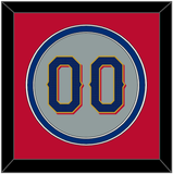 Texas Number - Road Gray - Double Mat 4