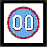 Texas Number - Alternate Powder Blue - Double Mat 2