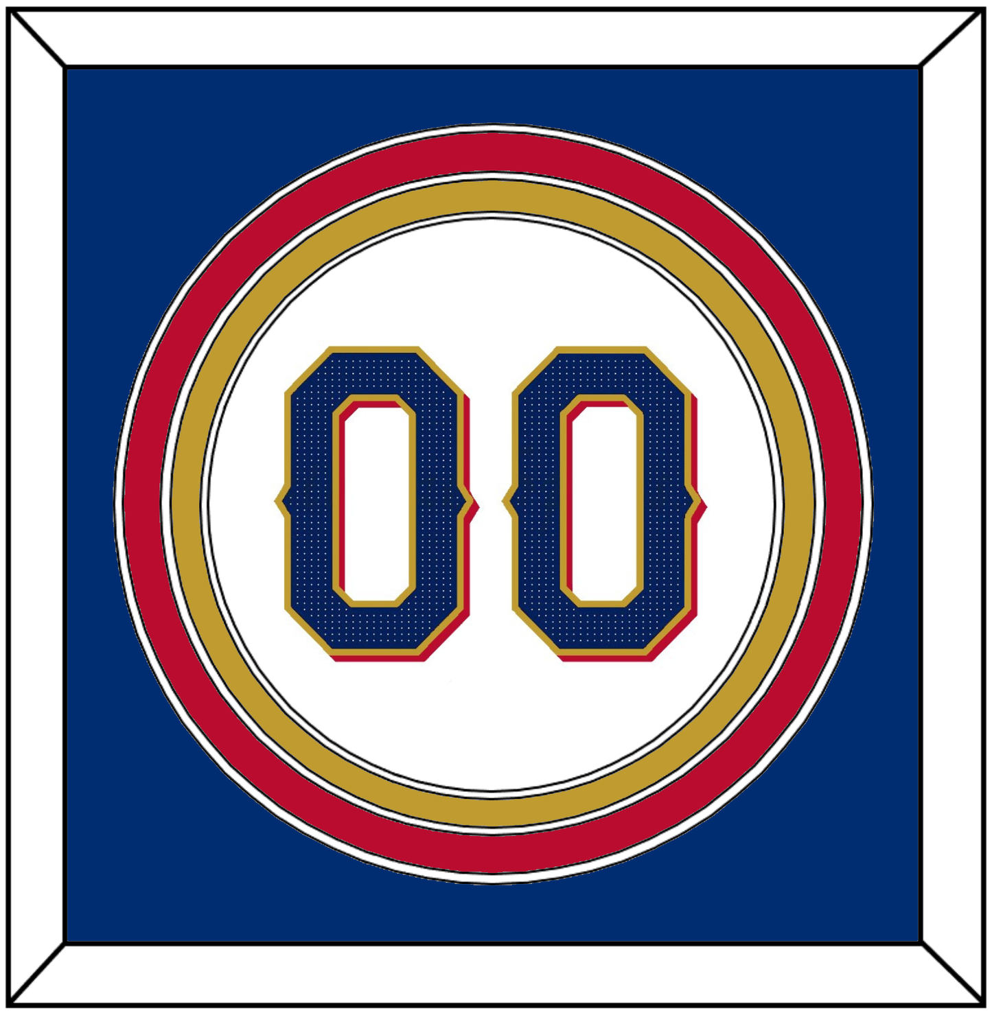 Texas Number - Home White - Premier Tier 2