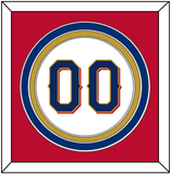 Texas Number - Home White - Triple Mat 3