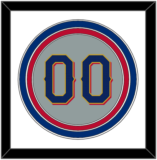 Texas Number - Road Gray - Premier Tier 1
