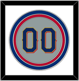 Texas Number - Road Gray - Triple Mat 1