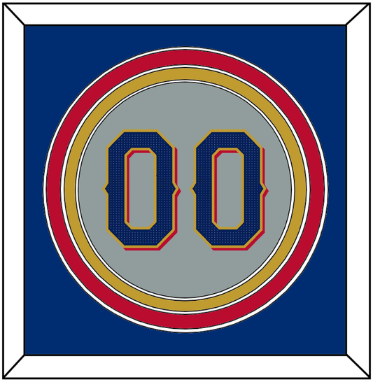 Texas Number - Road Gray - Premier Tier 2