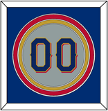 Texas Number - Road Gray - Triple Mat 2