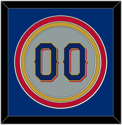 Texas Number - Road Gray - Premier Tier 2