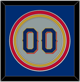 Texas Number - Road Gray - Triple Mat 2