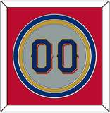 Texas Number - Road Gray - Triple Mat 3