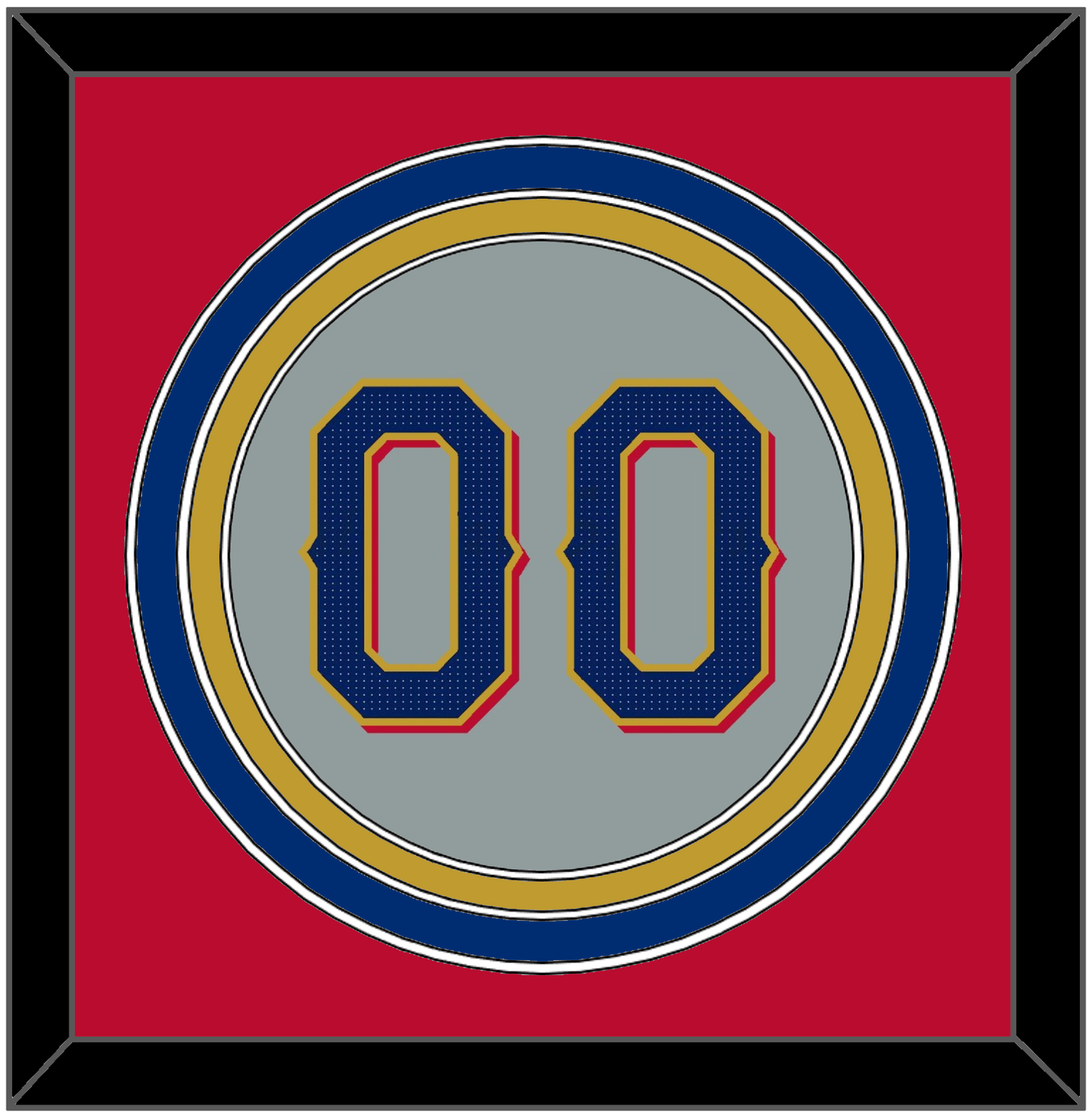 Texas Number - Road Gray - Premier Tier 3