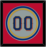 Texas Number - Road Gray - Triple Mat 3