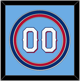 Texas Number - Alternate Powder Blue - Triple Mat 2