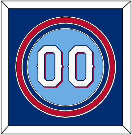 Texas Number - Alternate Powder Blue - Premier Tier 3