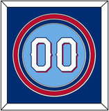 Texas Number - Alternate Powder Blue - Triple Mat 3