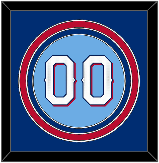 Texas Number - Alternate Powder Blue - Premier Tier 3