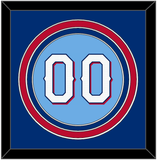 Texas Number - Alternate Powder Blue - Triple Mat 3