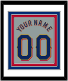 Texas Name & Number - Road Gray - Triple Mat 1