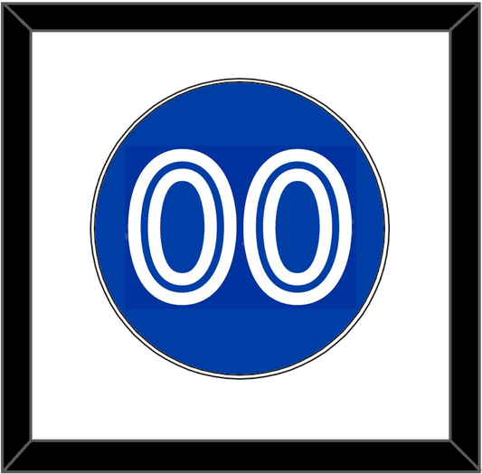 Toronto Number - Alternate Blue - Essential Tier 1